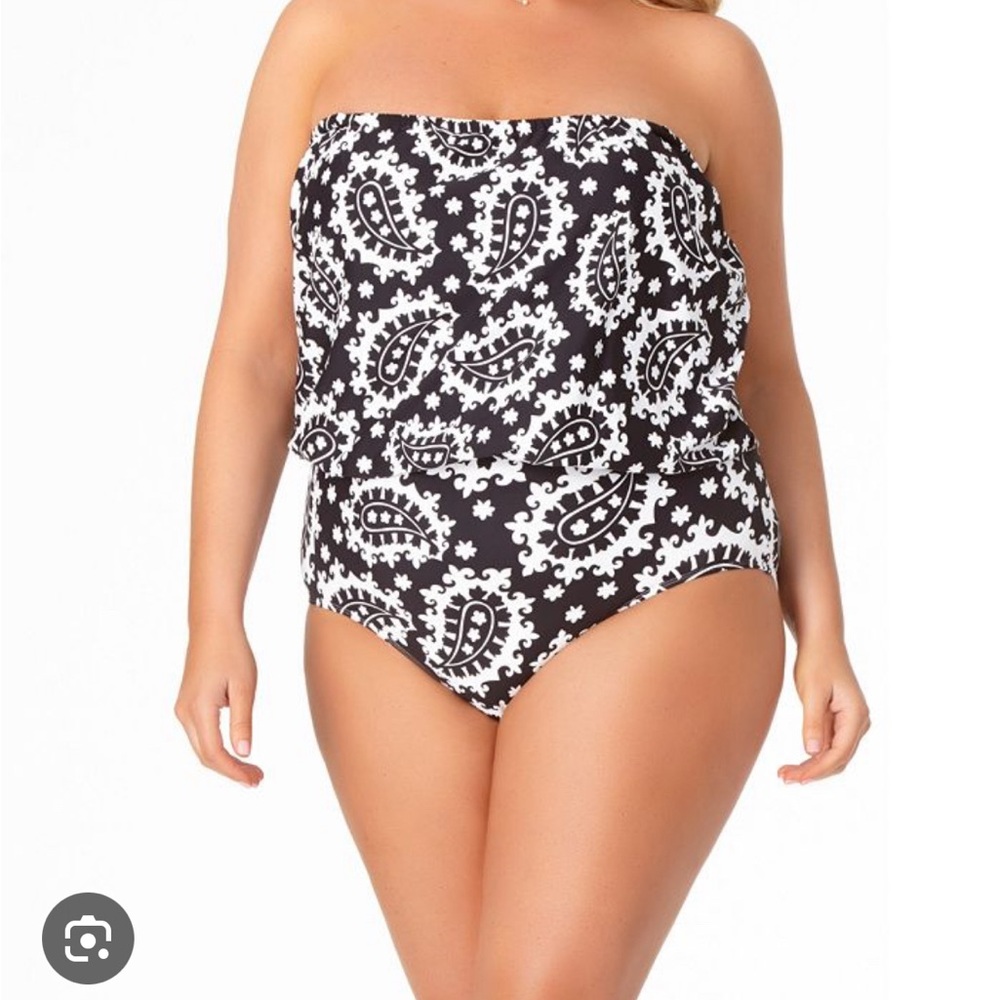 Anne Cole Blouson swim suit
